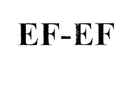 Mẫu nhãn hiệu EF-EF