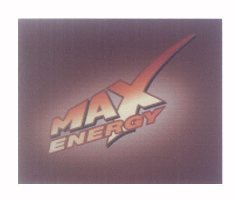 Mẫu nhãn hiệu MAX ENERGY
