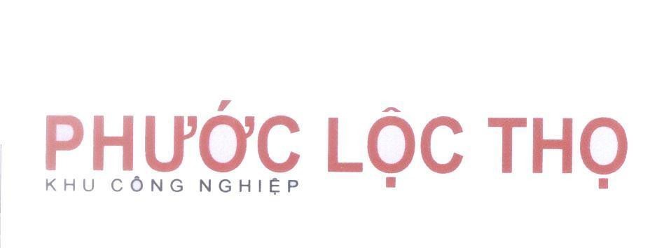 Mẫu nhãn hiệu Phước Lộc Thọ Khu Công Nghiệp