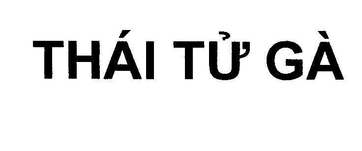 Mẫu nhãn hiệu Thái Tử Gà