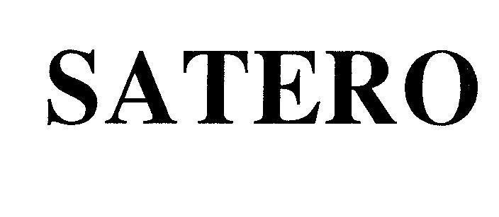 Mẫu nhãn hiệu SATERO