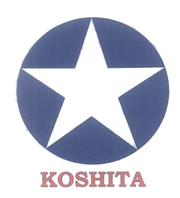 Mẫu nhãn hiệu KOSHITA