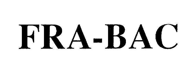 Mẫu nhãn hiệu FRA-BAC