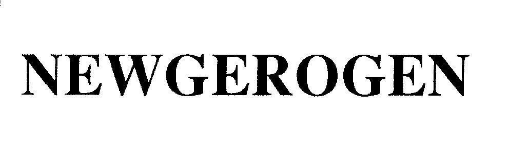 Mẫu nhãn hiệu NEWGEROGEN
