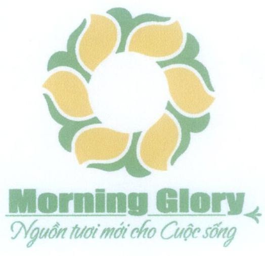 Mẫu nhãn hiệu Morning Glory Nguồn tươi mới cho Cuộc sống