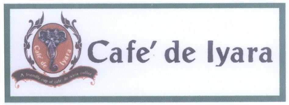 Mẫu nhãn hiệu Café de lyara A friendly cup of café de lyara coffee