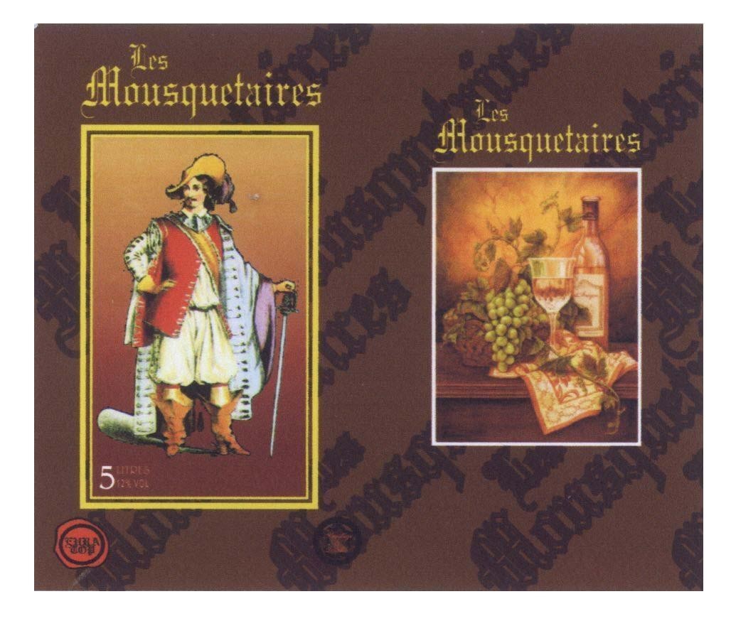 Mẫu nhãn hiệu Les Mousquetaires EURA- TOP
