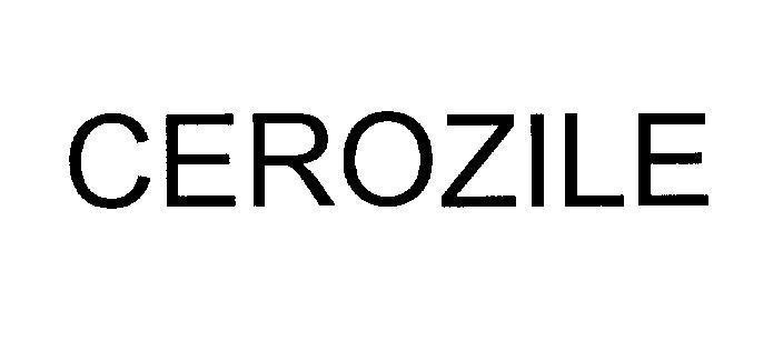 Mẫu nhãn hiệu CEROZILE