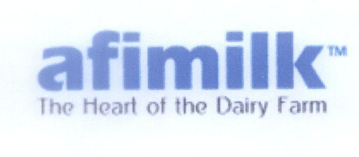 Mẫu nhãn hiệu afimilk The Heart of the Dairy Farm