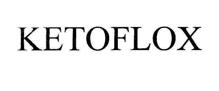 Mẫu nhãn hiệu KETOFLOX
