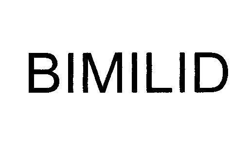 Mẫu nhãn hiệu BIMILID