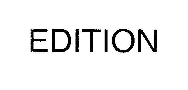 Mẫu nhãn hiệu EDITION