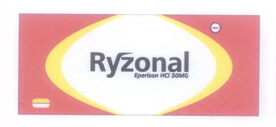 Mẫu nhãn hiệu Ryzonal Eperison HCL 50MG
