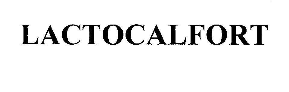 Mẫu nhãn hiệu LACTOCALFORT