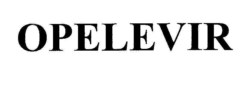 Mẫu nhãn hiệu OPELEVIR