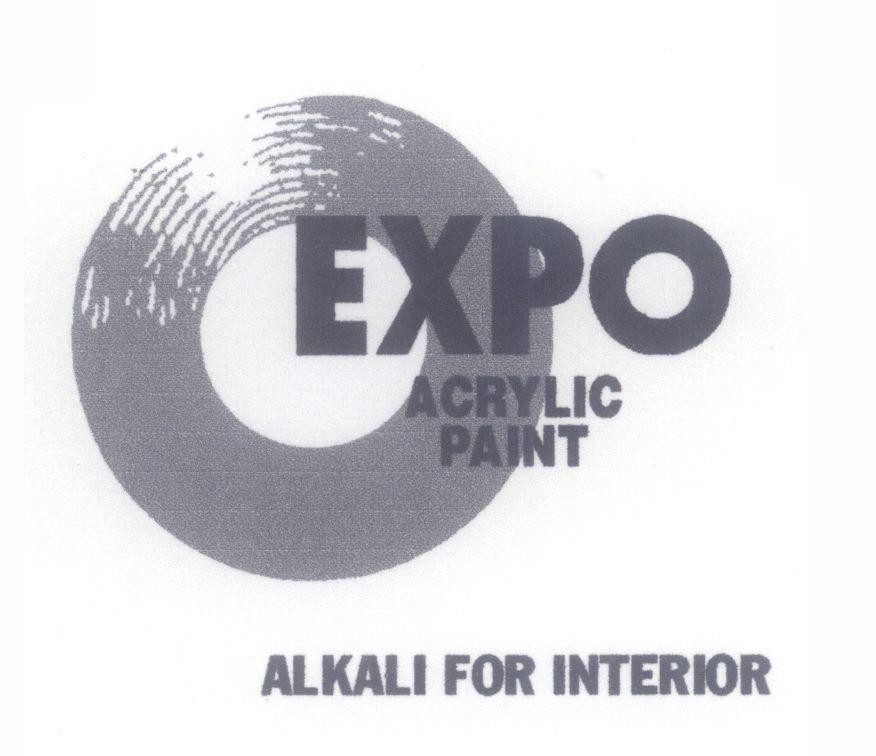 Mẫu nhãn hiệu EXPO ACRYLIC PAINT ALKALI FOR INTERIOR O