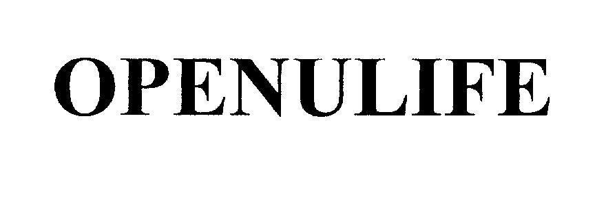 Mẫu nhãn hiệu OPENULIFE