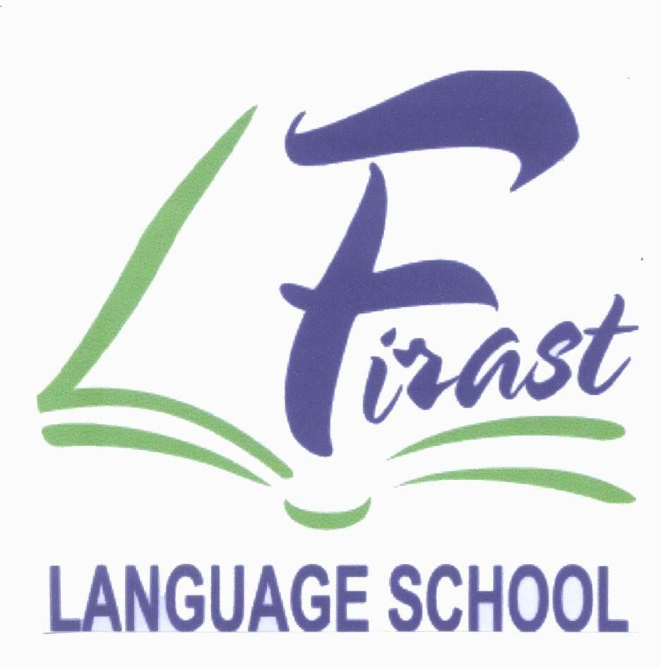 Mẫu nhãn hiệu Firast LANGUAGE SCHOOL