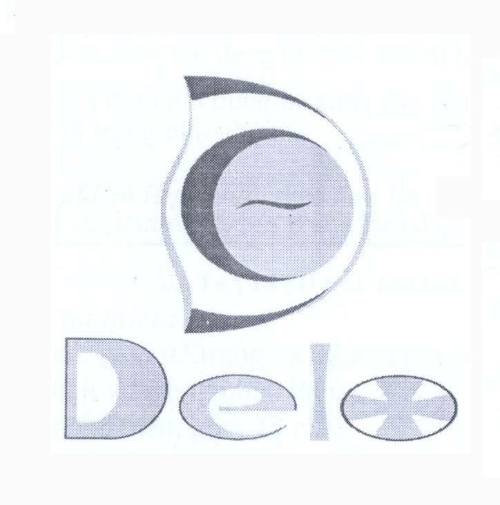 Mẫu nhãn hiệu D E L O