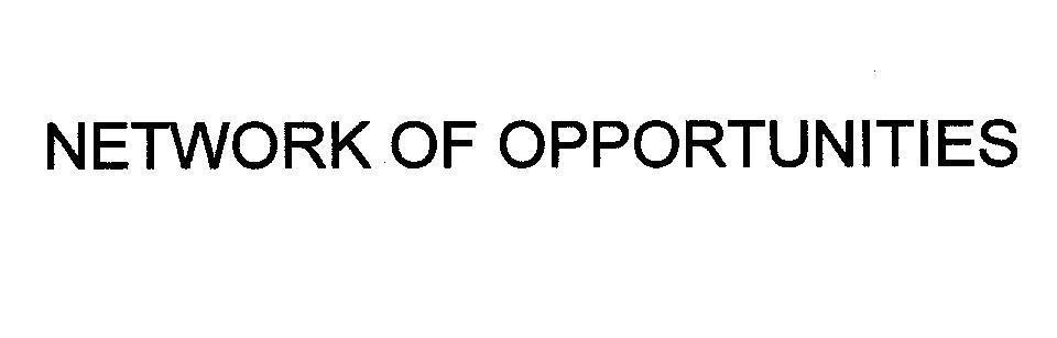 Mẫu nhãn hiệu NETWORK OF OPPORTUNITIES