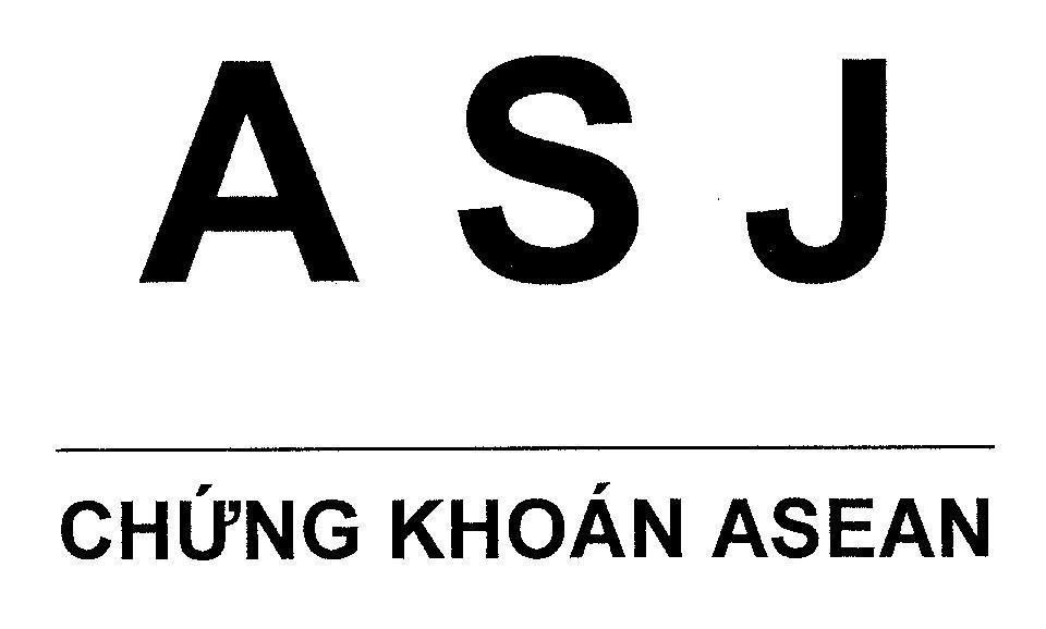 Mẫu nhãn hiệu A S J Chứng Khoán ASEAN