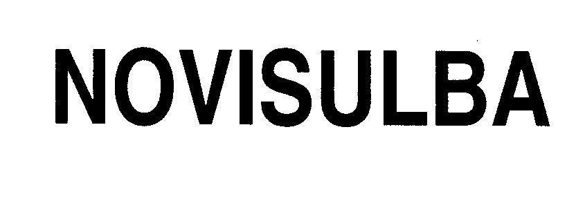 Mẫu nhãn hiệu NOVISULBA