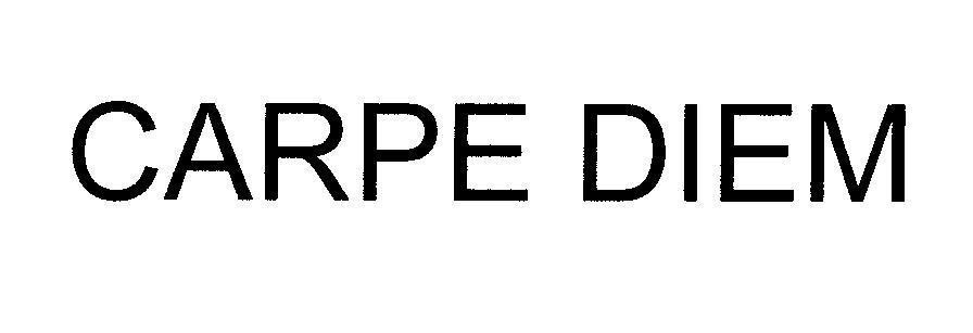 Mẫu nhãn hiệu CARPE DIEM
