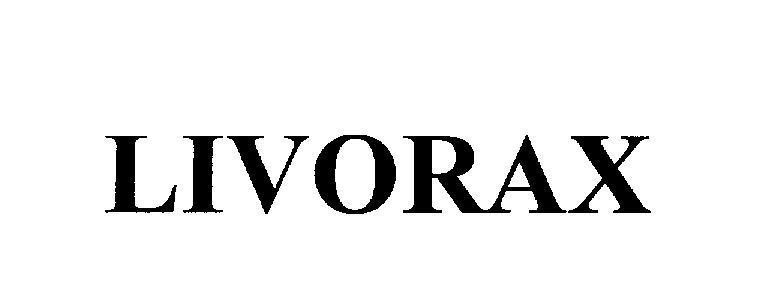 Mẫu nhãn hiệu LIVORAX