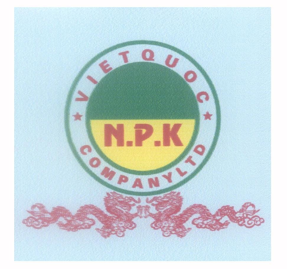 Mẫu nhãn hiệu N.P.K VIET QUOC COMPANYLTD