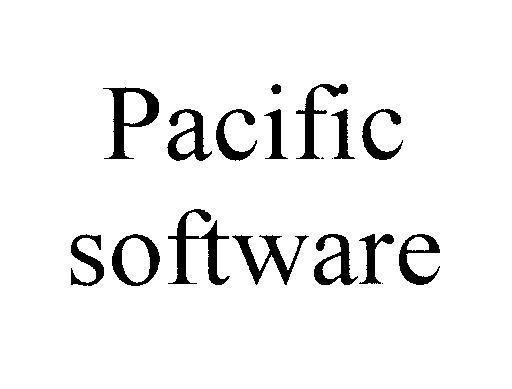 Mẫu nhãn hiệu Pacific software