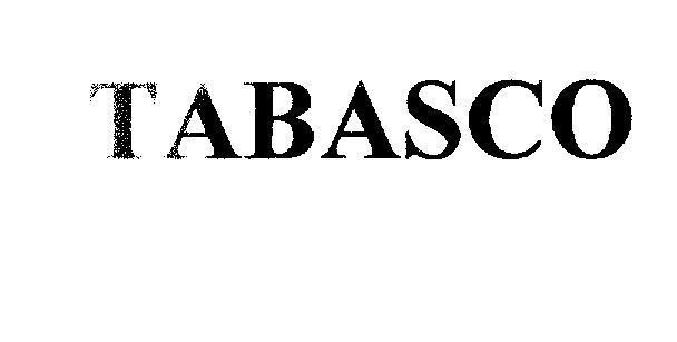 Mẫu nhãn hiệu TABASCO