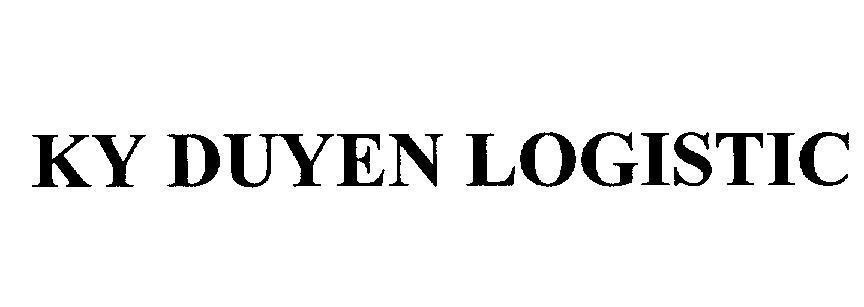 Mẫu nhãn hiệu KY DUYEN LOGISTIC