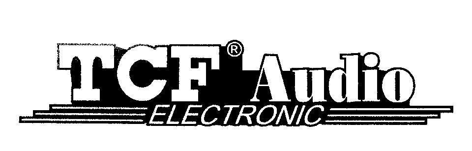 Mẫu nhãn hiệu TCF Audio ELECTRONIC