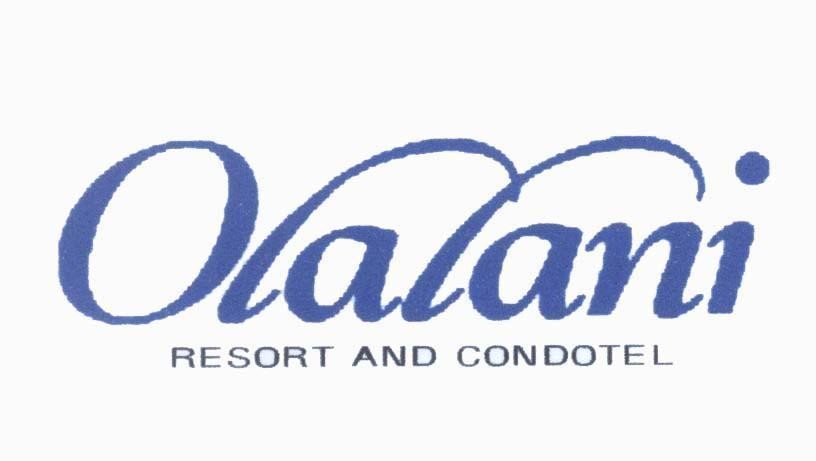Mẫu nhãn hiệu Olalani RESORT AND CONDOTEL