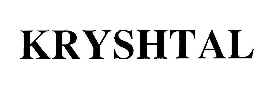 Mẫu nhãn hiệu KRYSHTAL