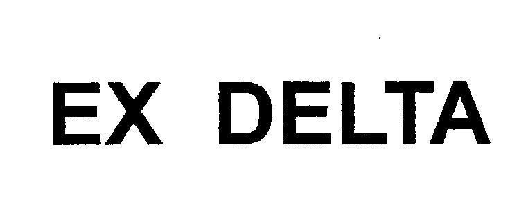 Mẫu nhãn hiệu EX DELTA