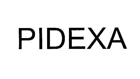 Mẫu nhãn hiệu PIDEXA