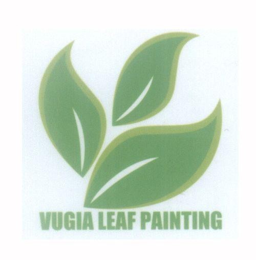 Mẫu nhãn hiệu VUGIA LEAF PAINTING