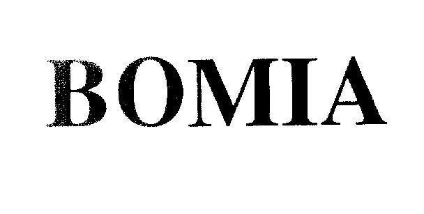 Mẫu nhãn hiệu BOMIA