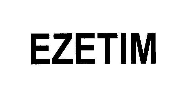 Mẫu nhãn hiệu EZETIM