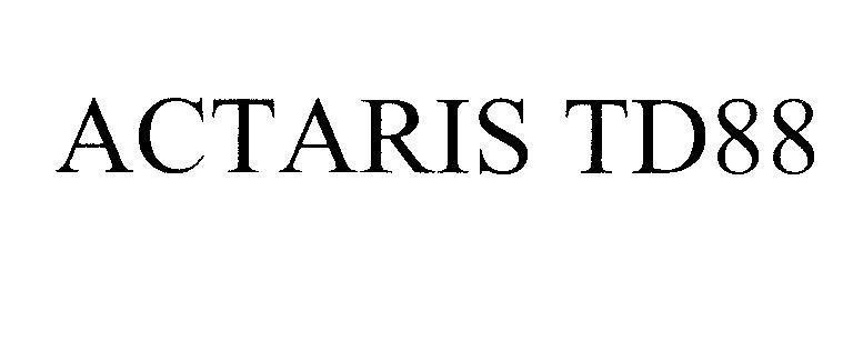 Mẫu nhãn hiệu ACTARIS TD88