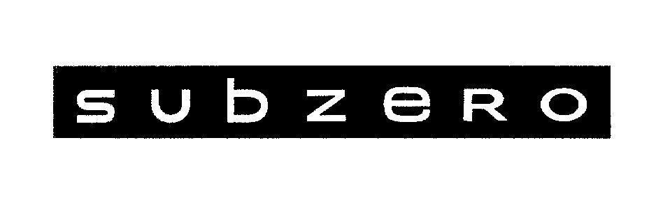 Mẫu nhãn hiệu subzero