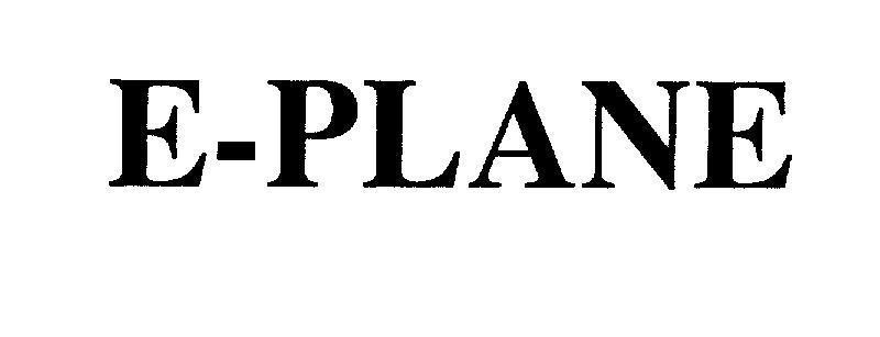Mẫu nhãn hiệu E-PLANE