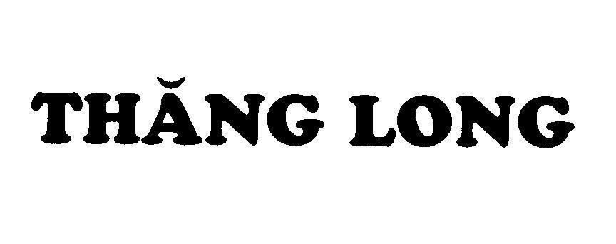 Mẫu nhãn hiệu THĂNG LONG