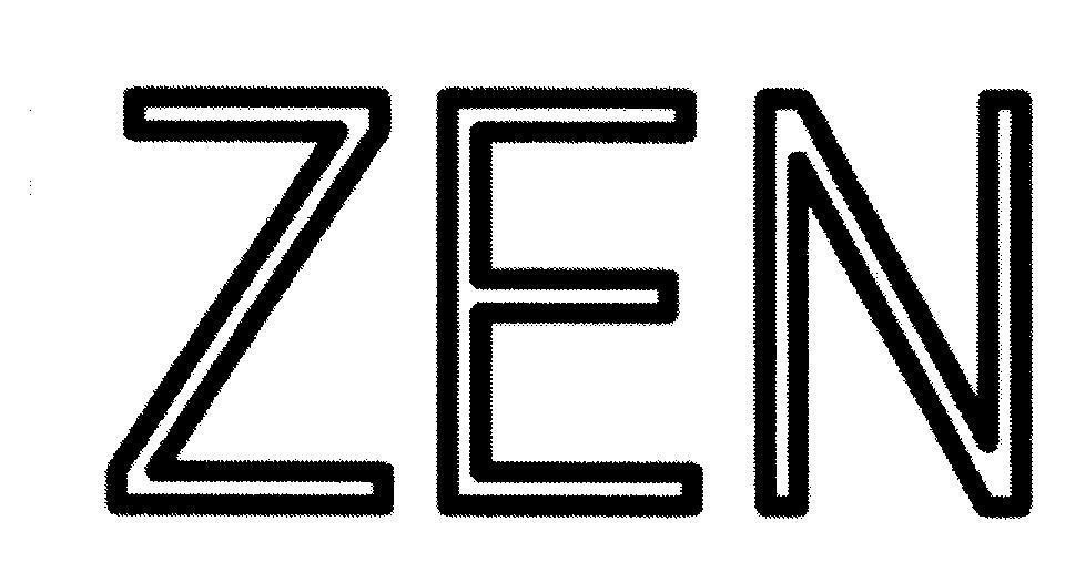 Mẫu nhãn hiệu ZEN