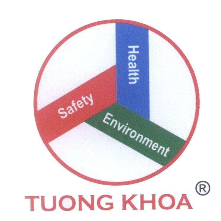 Mẫu nhãn hiệu Safety Health Environment TUONG KHOA