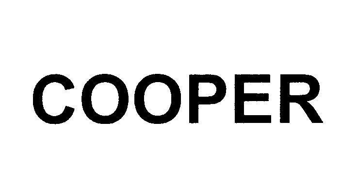 Mẫu nhãn hiệu COOPER