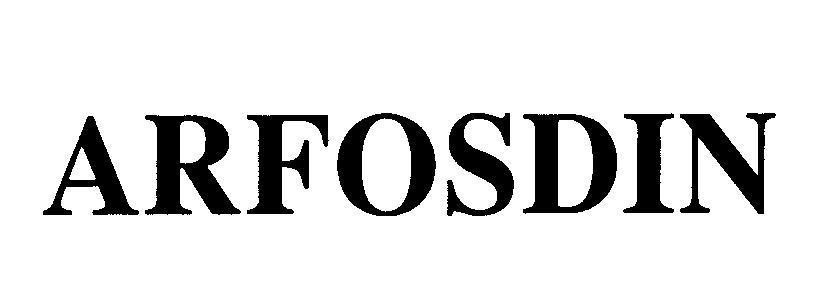 Mẫu nhãn hiệu ARFOSDIN