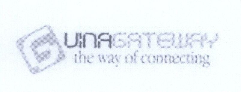 Mẫu nhãn hiệu G VINAGATEWAY the way of connecting