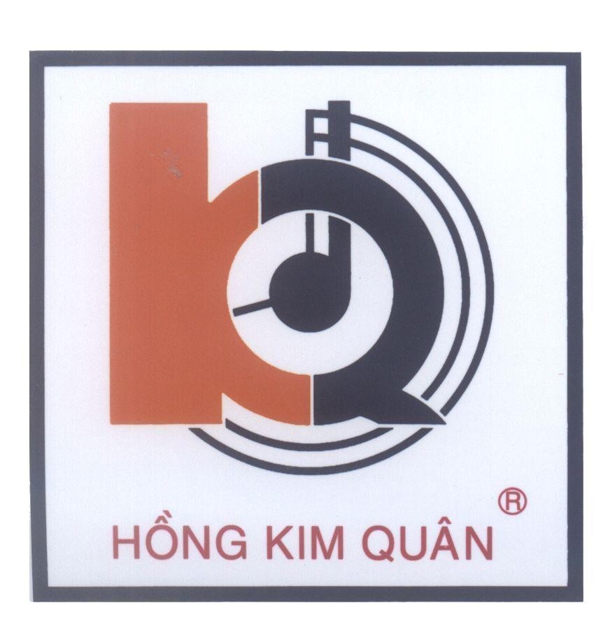 Mẫu nhãn hiệu KQ Hồng Kim Quân